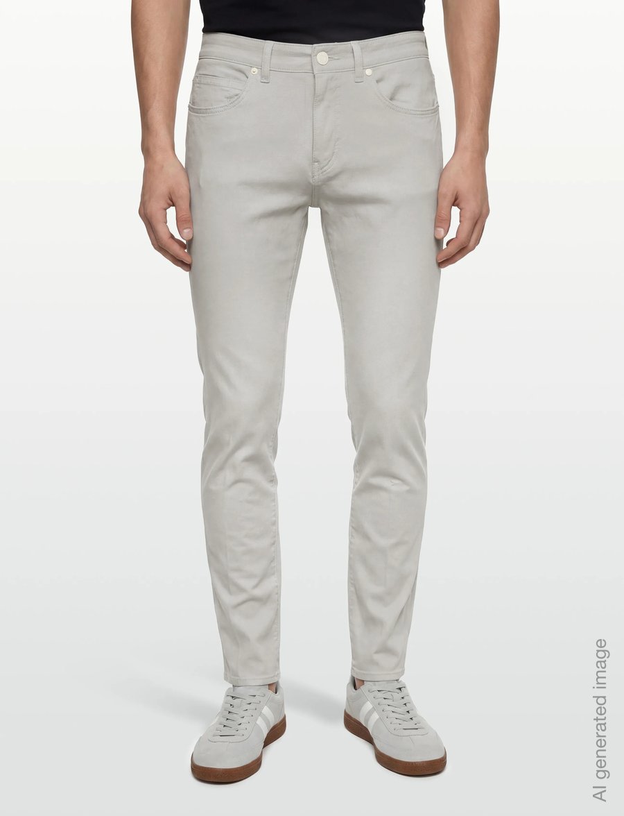 BOSS - H-Delaware5 - skinny jeans - open grey - 3