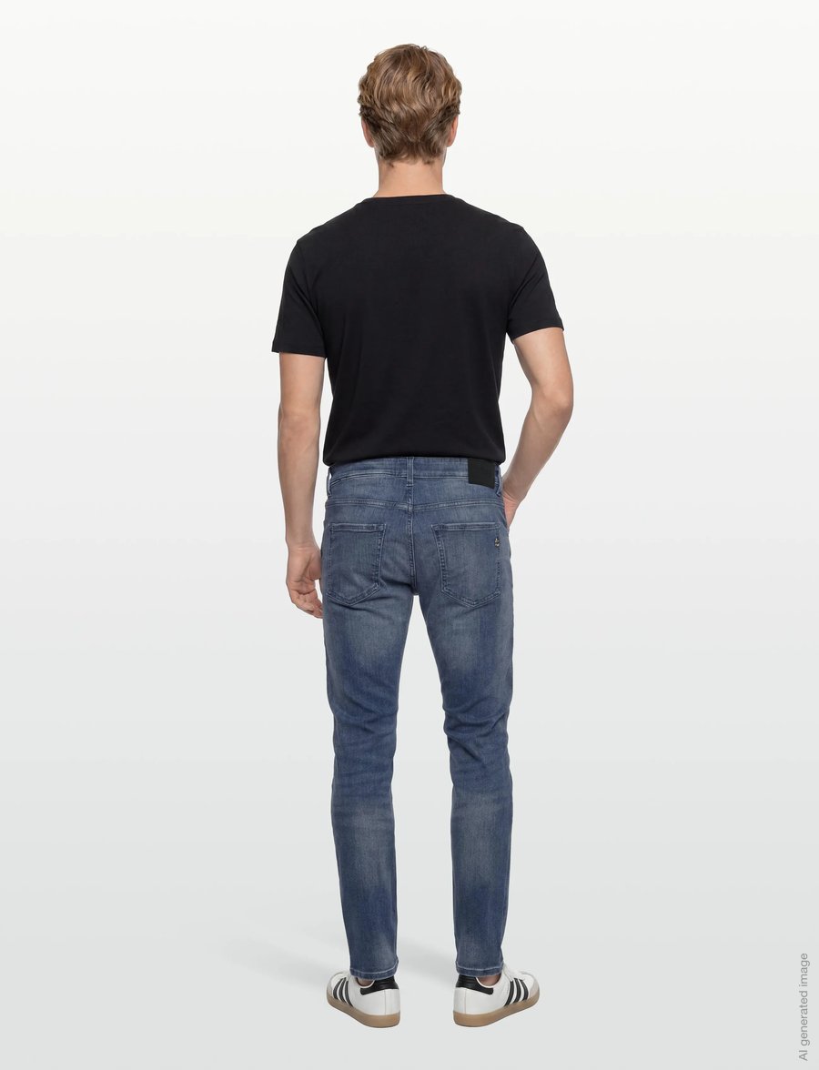 BOSS - P-Delaware - slim jeans - bright blue - 4