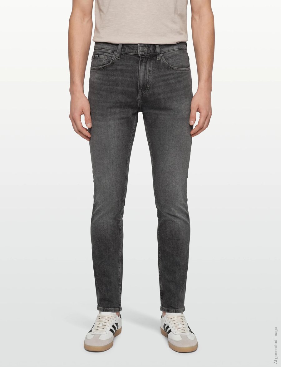 BOSS - C-Delaware - slim jeans - black - 3