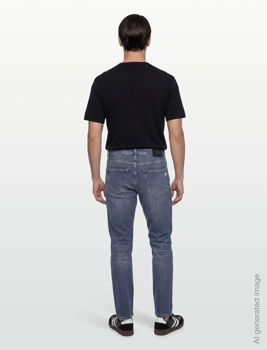 BOSS - C-Re.Maine - regular jeans - bright blue - 4