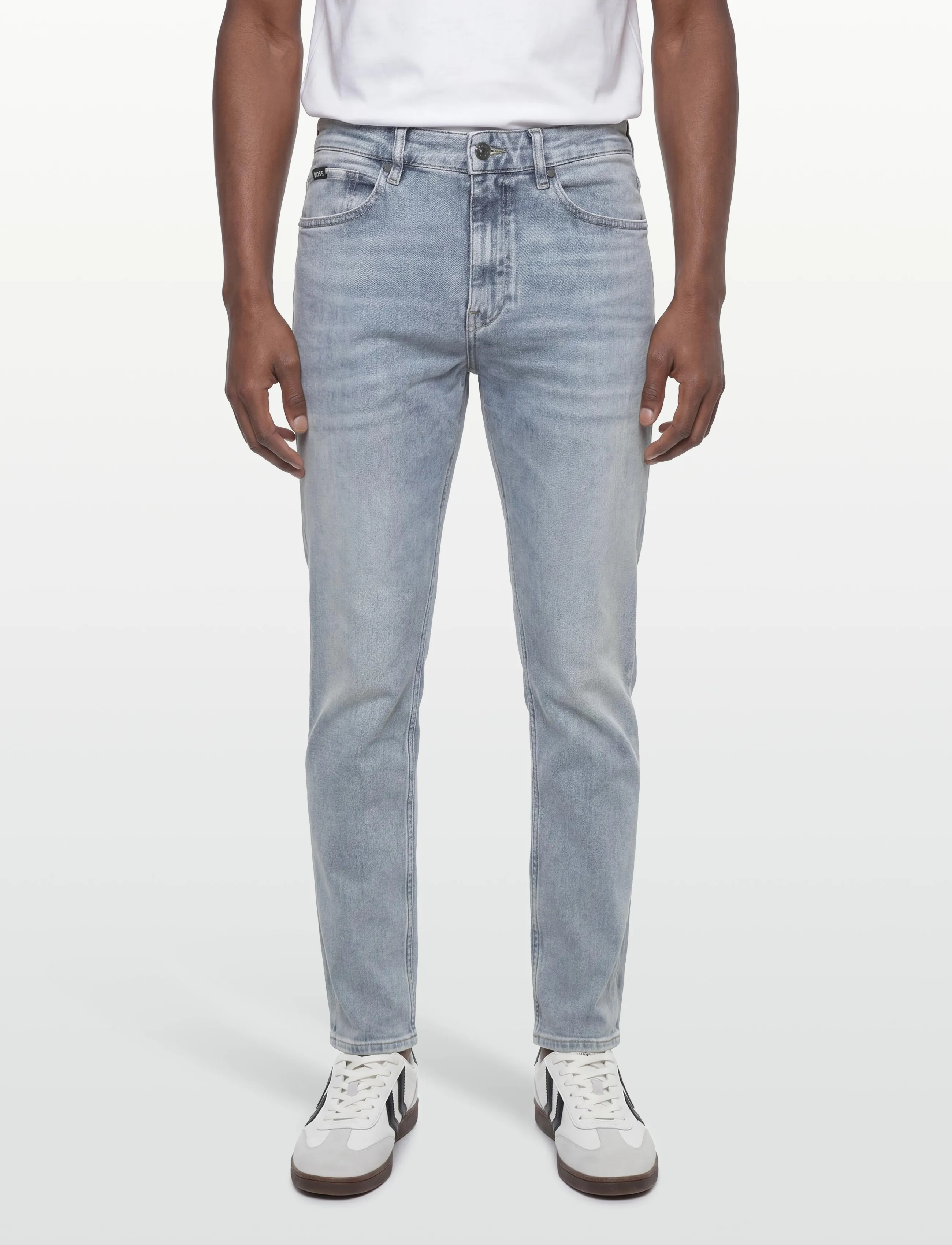 BOSS - C-OGDEN - kitsad teksad - medium blue - 3