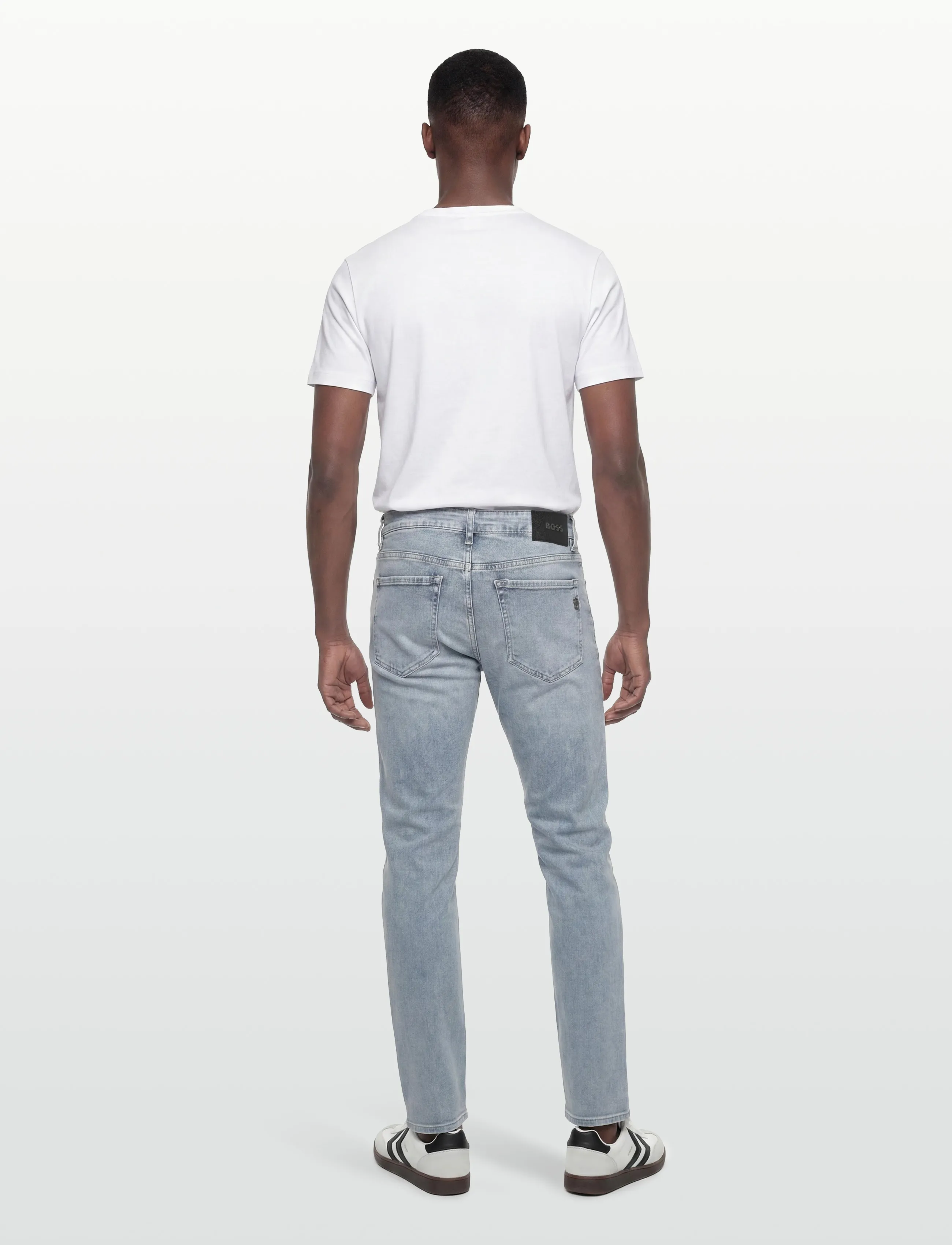 BOSS - C-OGDEN - kitsad teksad - medium blue - 4
