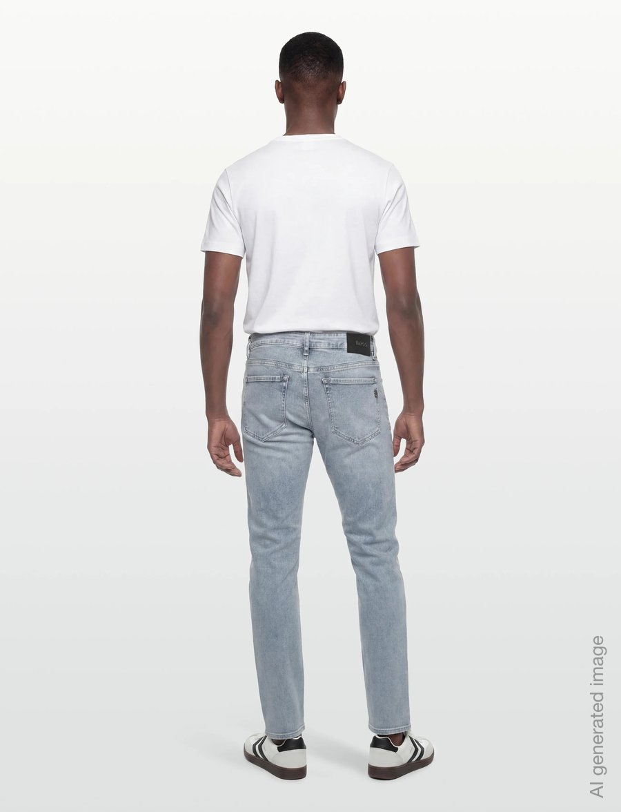 BOSS - C-OGDEN - slim-fit jeans - medium blue - 4