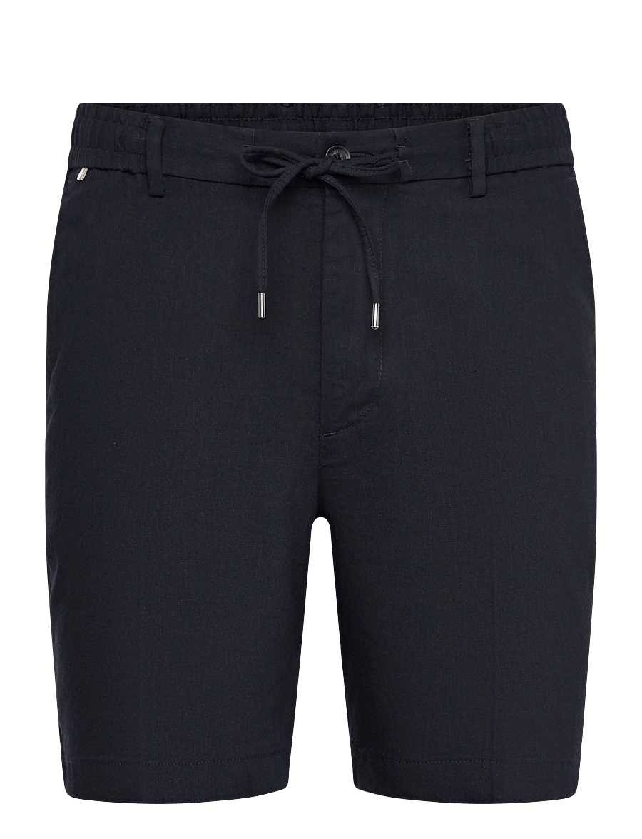 BOSS - H-Kane1-RDS-Shorts - leinen-shorts - dark blue - 0