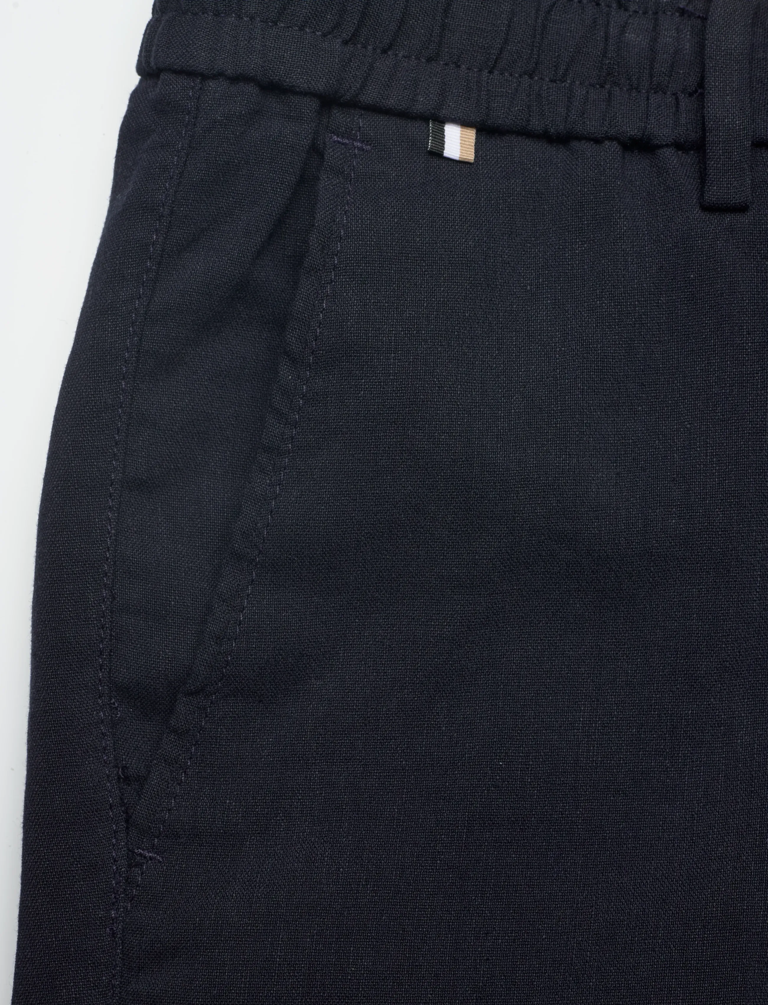 BOSS - H-Kane1-RDS-Shorts - linased lühikesed püksid - dark blue - 2