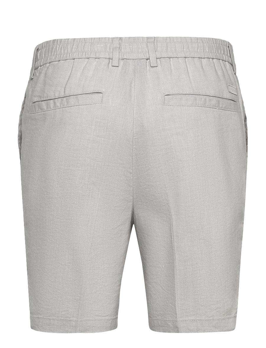 BOSS - H-Kane1-RDS-Shorts - leinen-shorts - open grey - 1