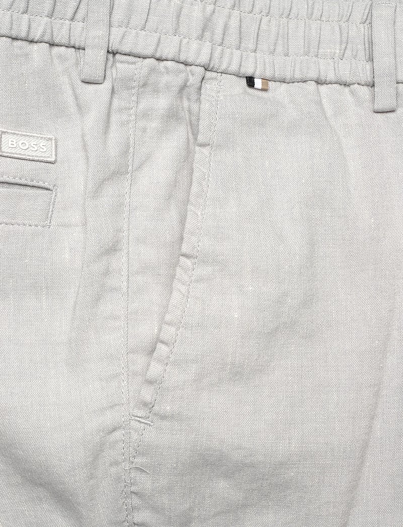 BOSS - H-Kane1-RDS-Shorts - leinen-shorts - open grey - 2