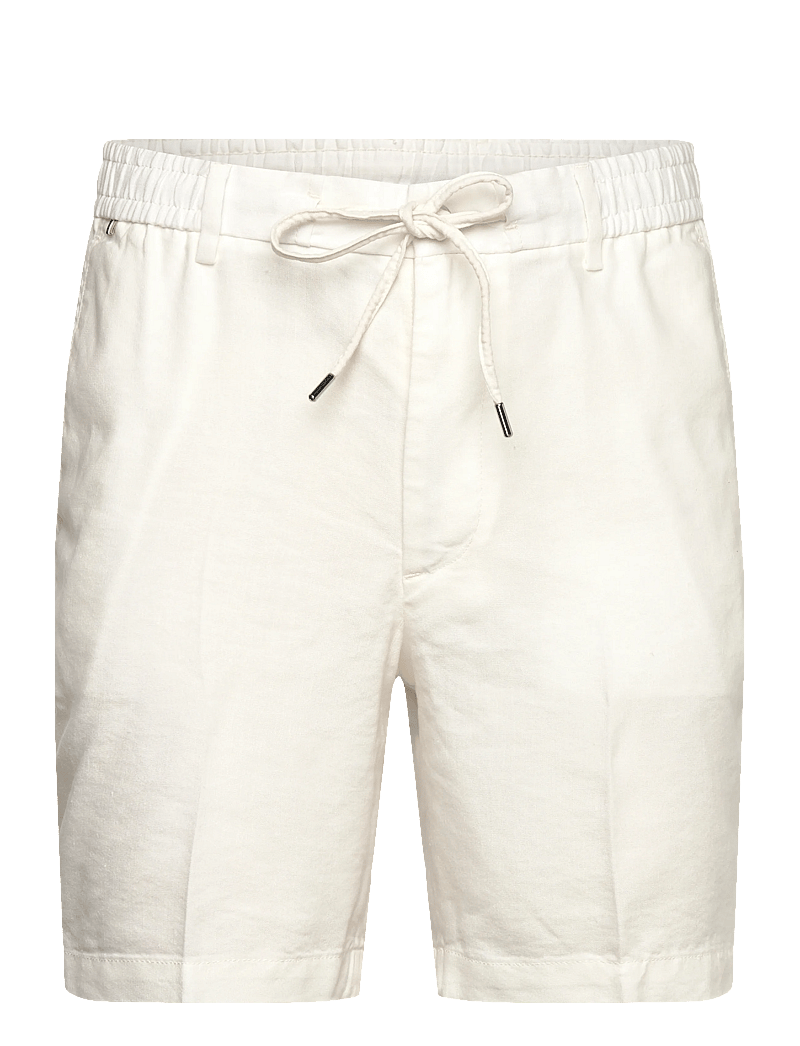 BOSS - H-Kane1-RDS-Shorts - leinen-shorts - white - 0