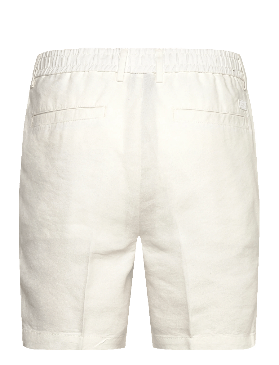 BOSS - H-Kane1-RDS-Shorts - leinen-shorts - white - 1