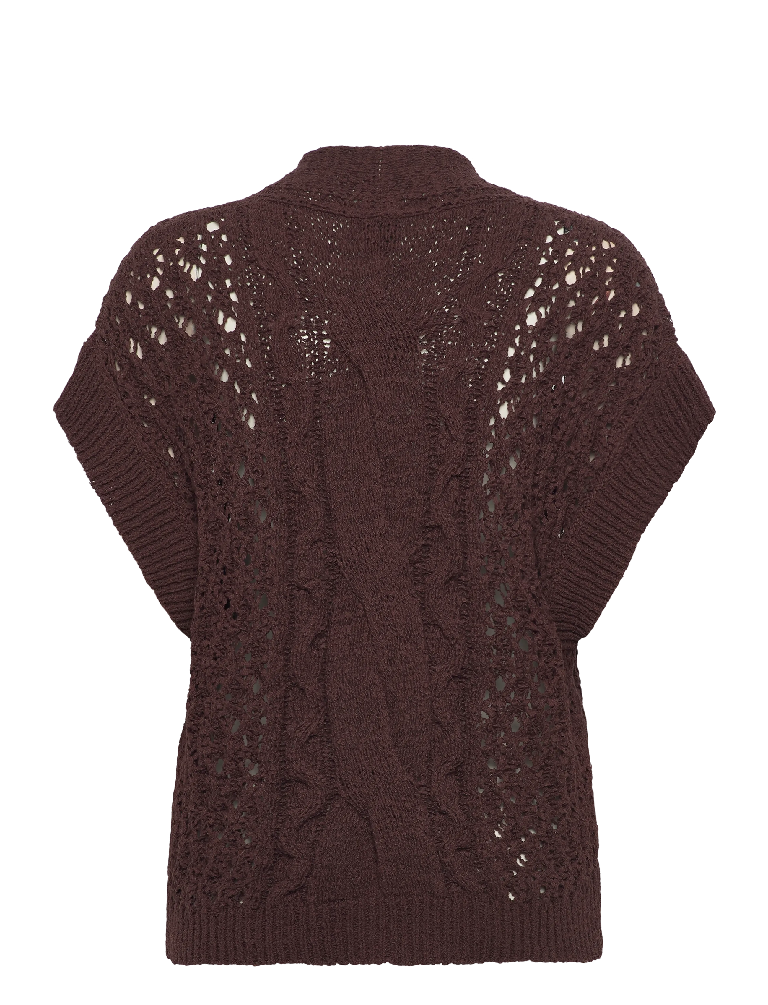 BOSS - Feonia - mouwloze vesten - dark brown - 1