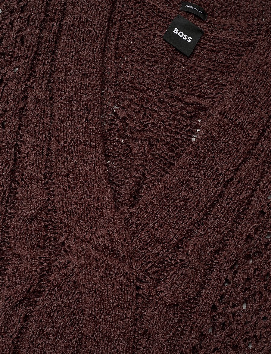 BOSS - Feonia - strickwesten - dark brown - 2