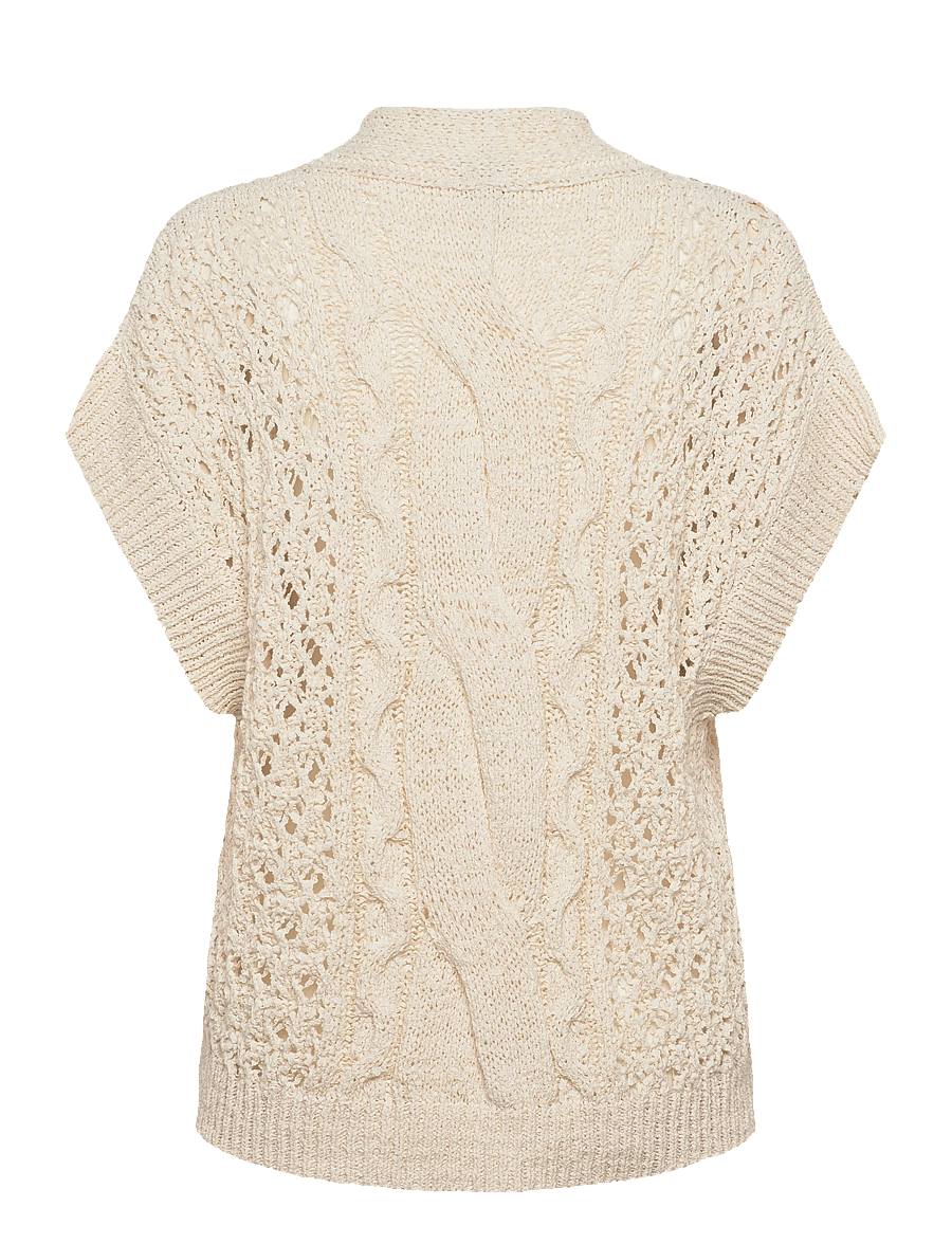 BOSS - Feonia - kootud vestid - open white - 1