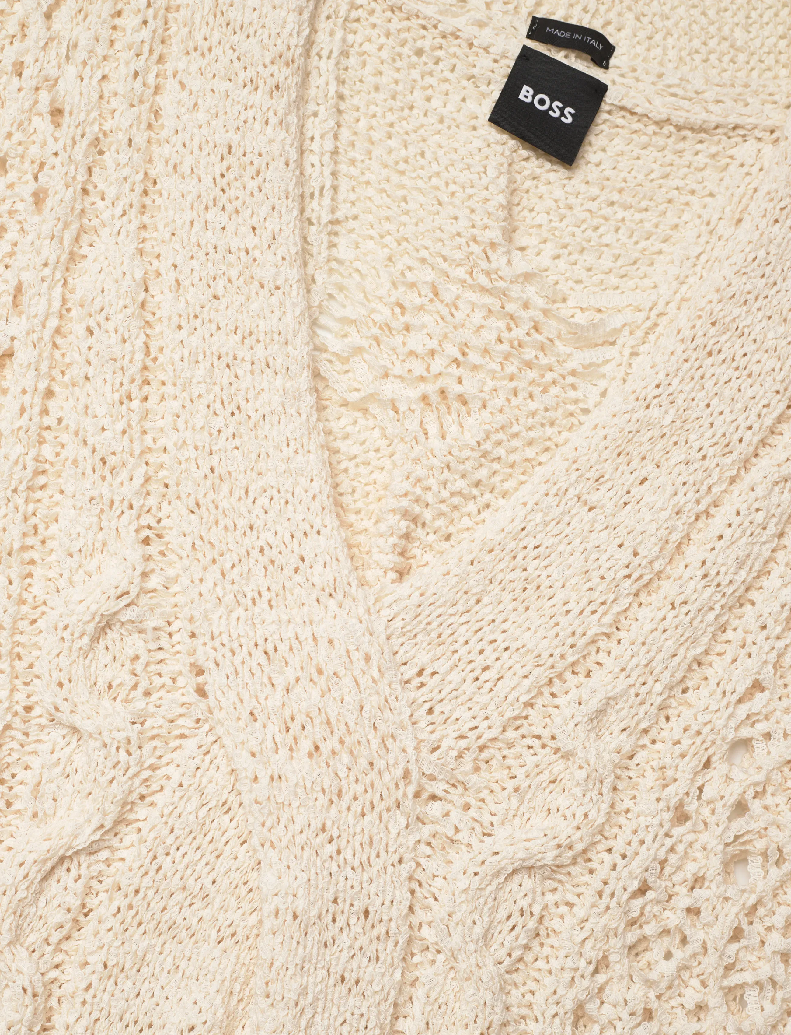 BOSS - Feonia - strickwesten - open white - 2