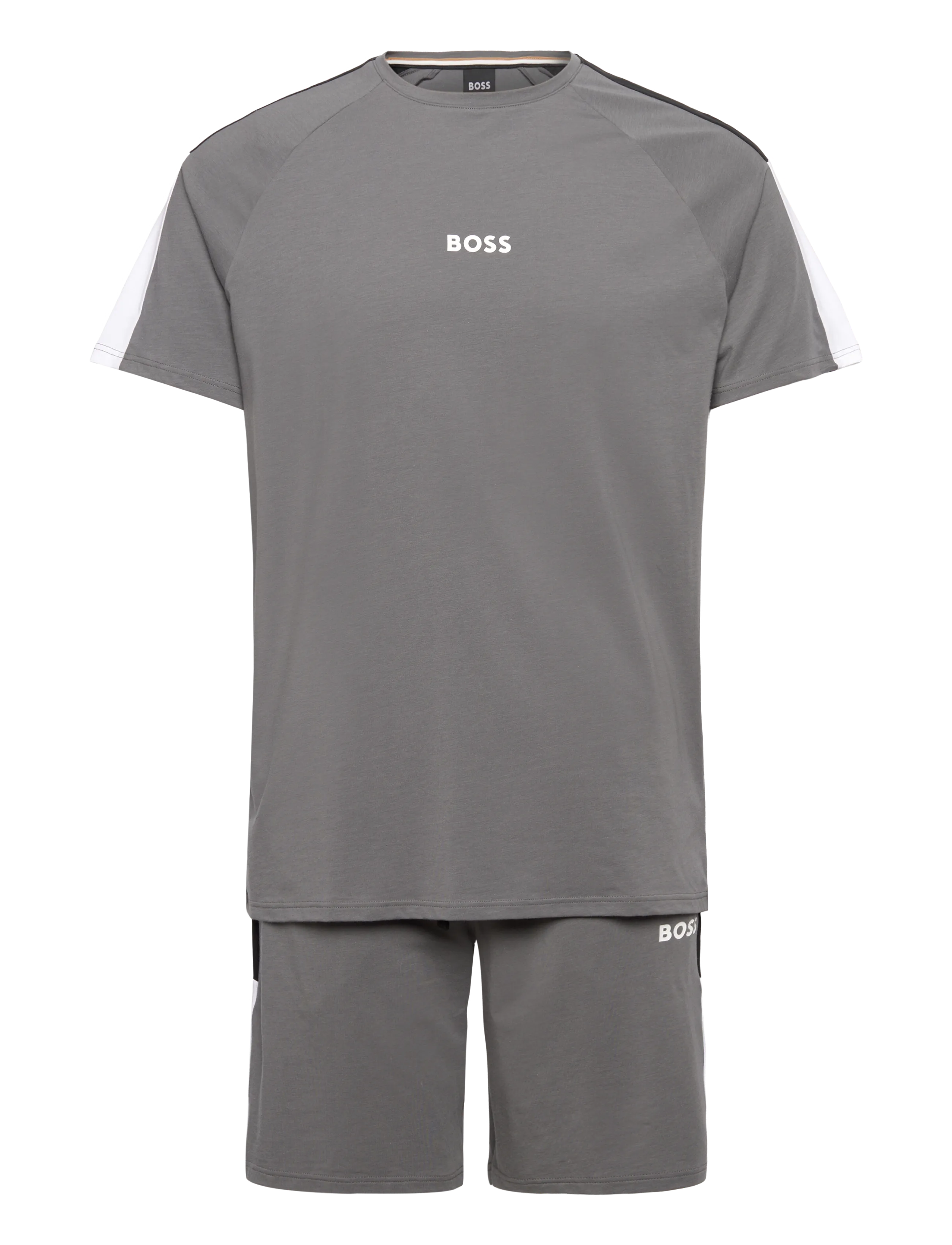 BOSS Balance Short Set - Nattøj - DARK GREY / grey