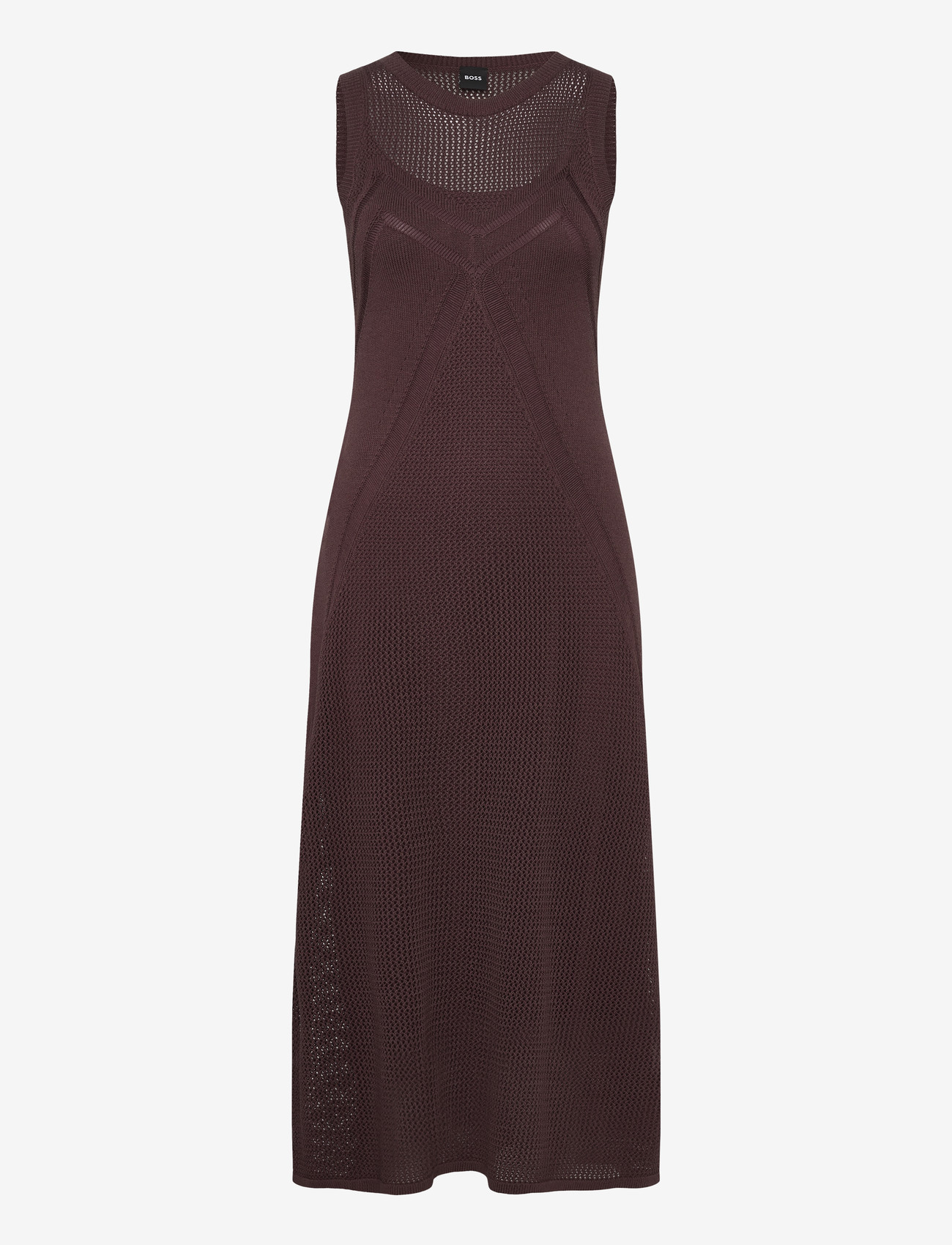 BOSS - Fiolla - kootud kleidid - dark brown - 0