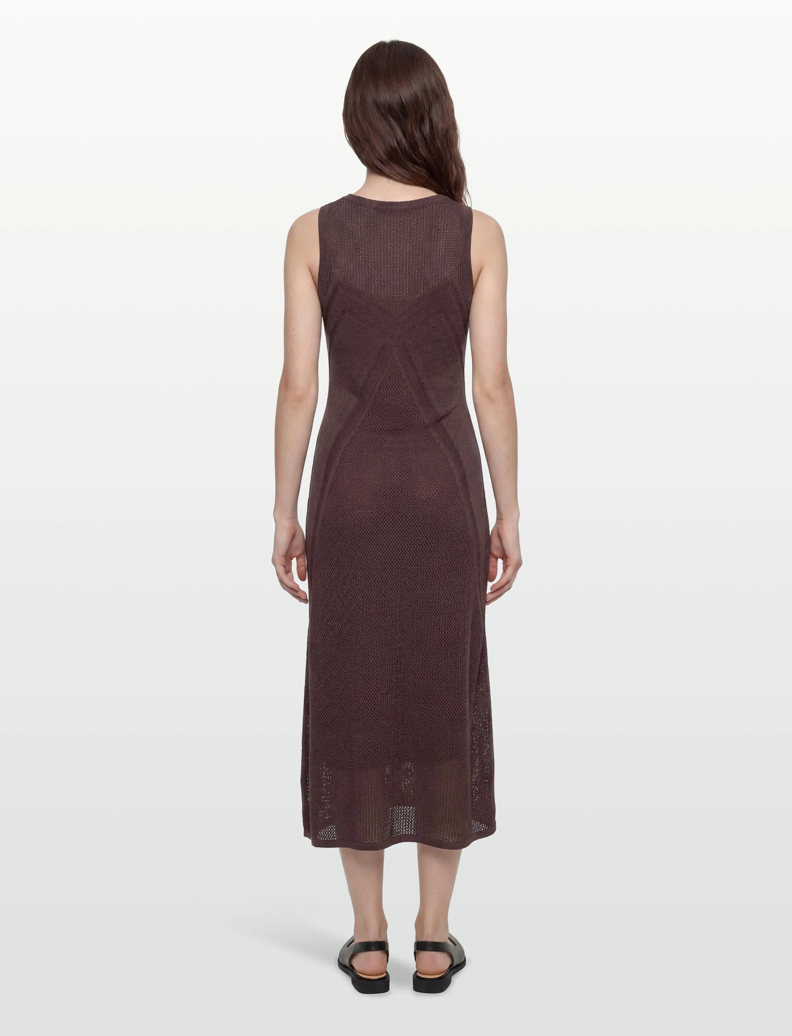 BOSS - Fiolla - strikkjoler - dark brown - 4