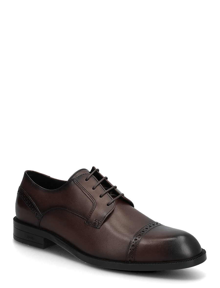 BOSS - Tayil_Derb_butcbr - derby-sko - dark brown - 0
