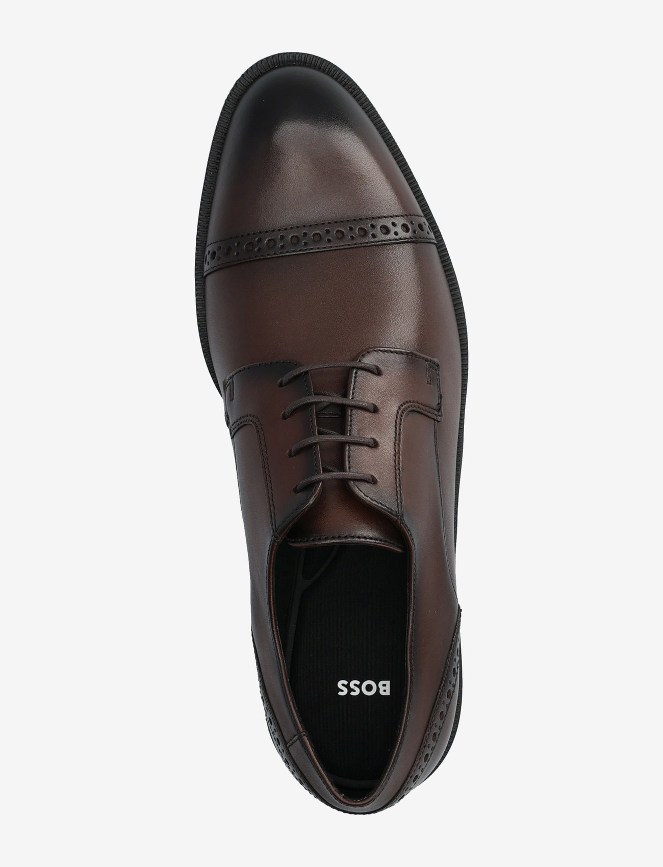 BOSS - Tayil_Derb_butcbr - derby sko - dark brown - 3