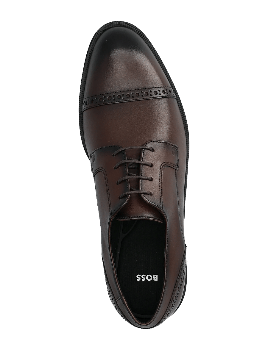 BOSS - Tayil_Derb_butcbr - derby-sko - dark brown - 3