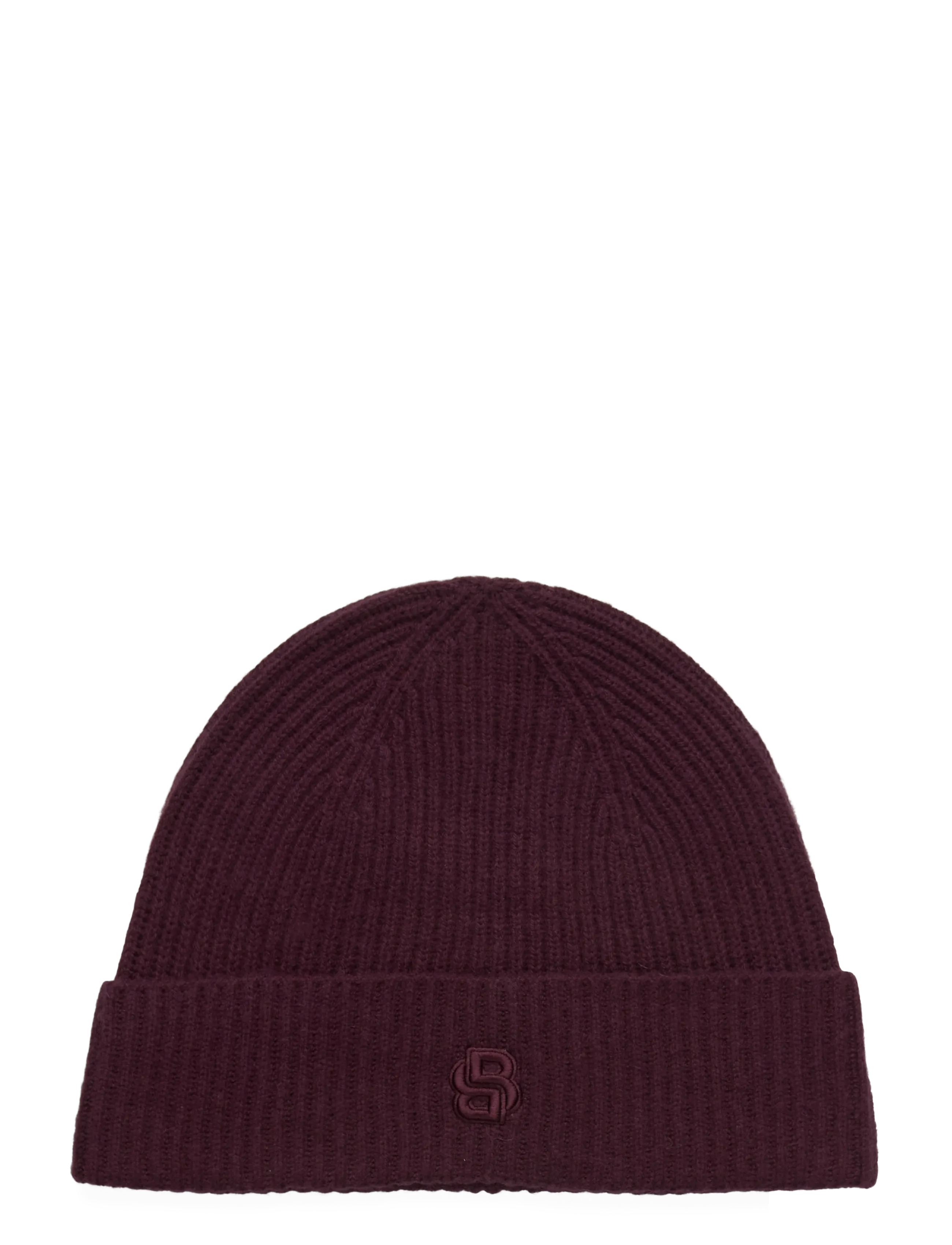 BOSS Leah-B-Icon_hat - Accessoires - DARK PURPLE / burgundy