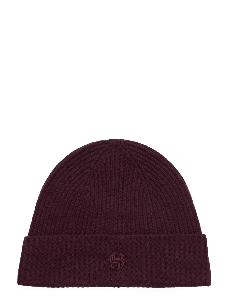 BOSS - Leah-B-Icon_hat - cashmere - dark purple - 0