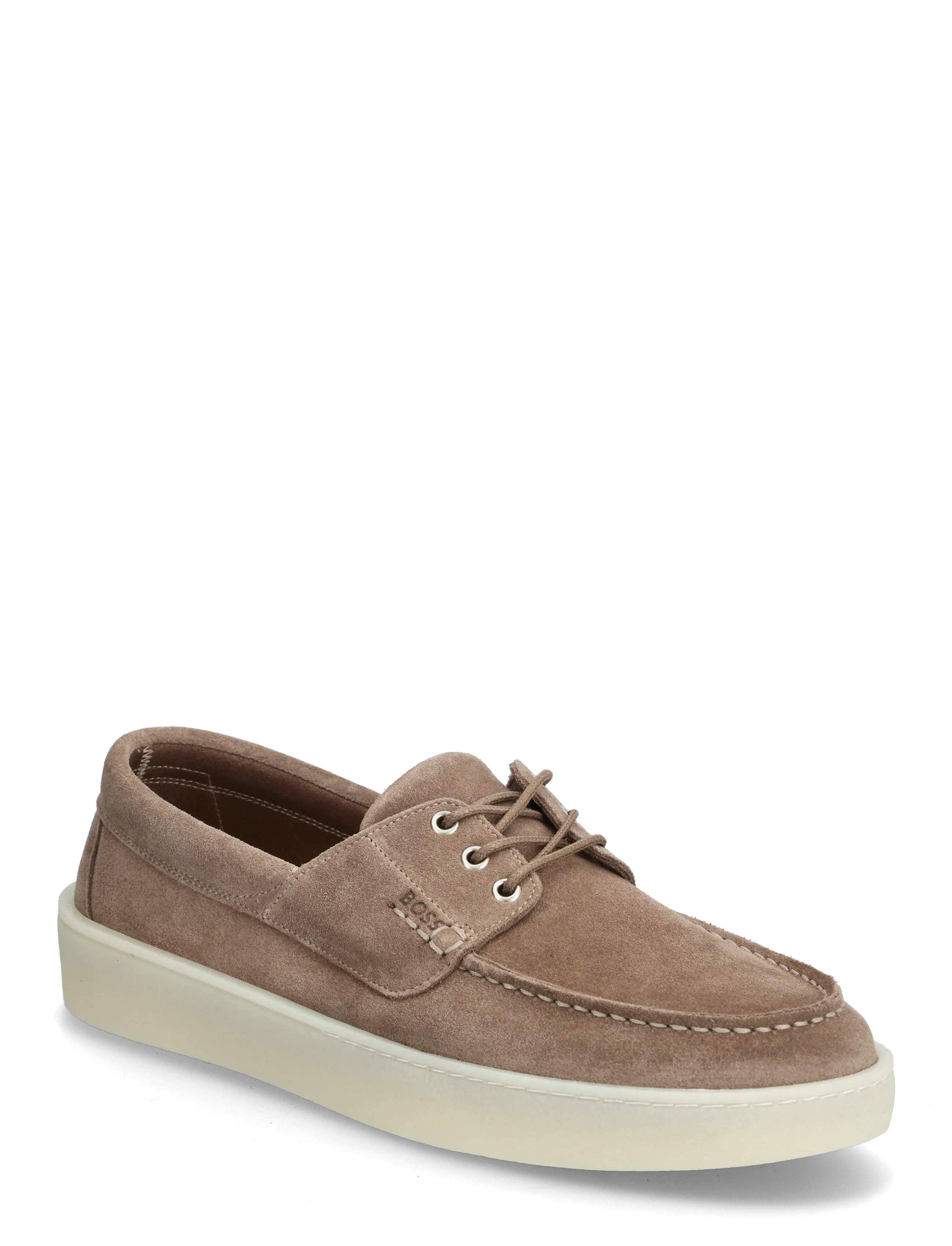 BOSS Randal_Boat_Sd, Mænd, Bådsko, Beige, Str: 39