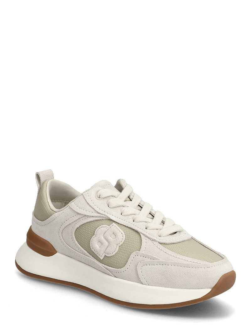 BOSS - B Icon_Runn_sdlz - lágir strigaskór - light beige - 0