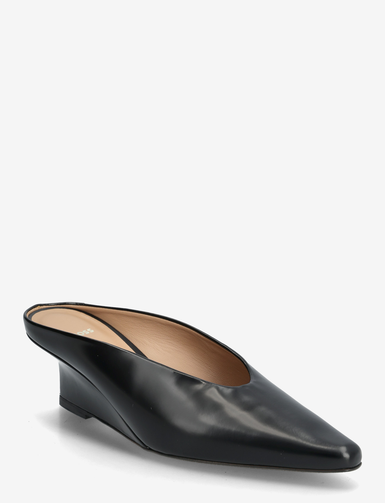 BOSS - Charlize_WdgMle50_AB - heeled mules - black - 0