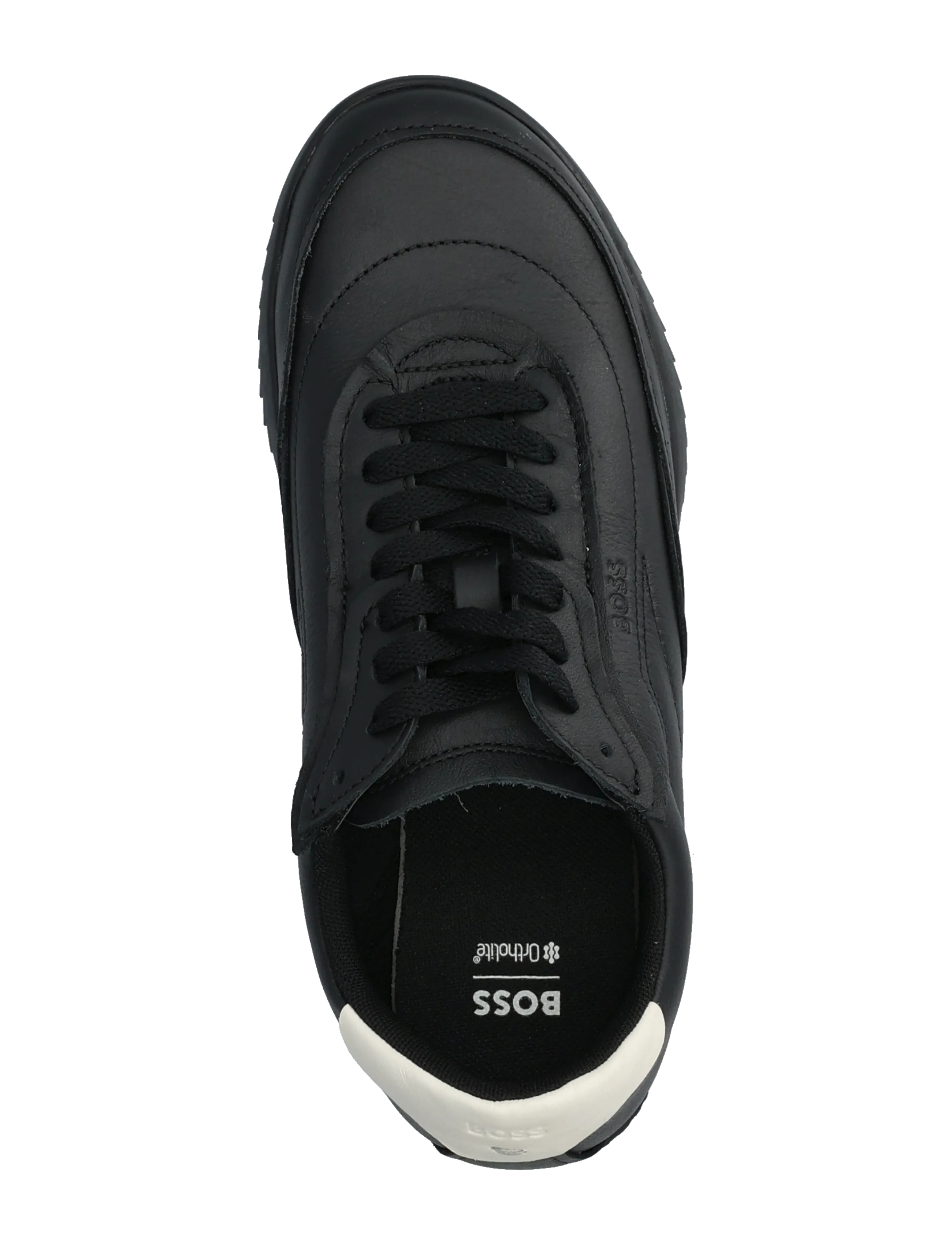 BOSS - Carlynn_Lowp_rclt - lágir strigaskór - black - 3