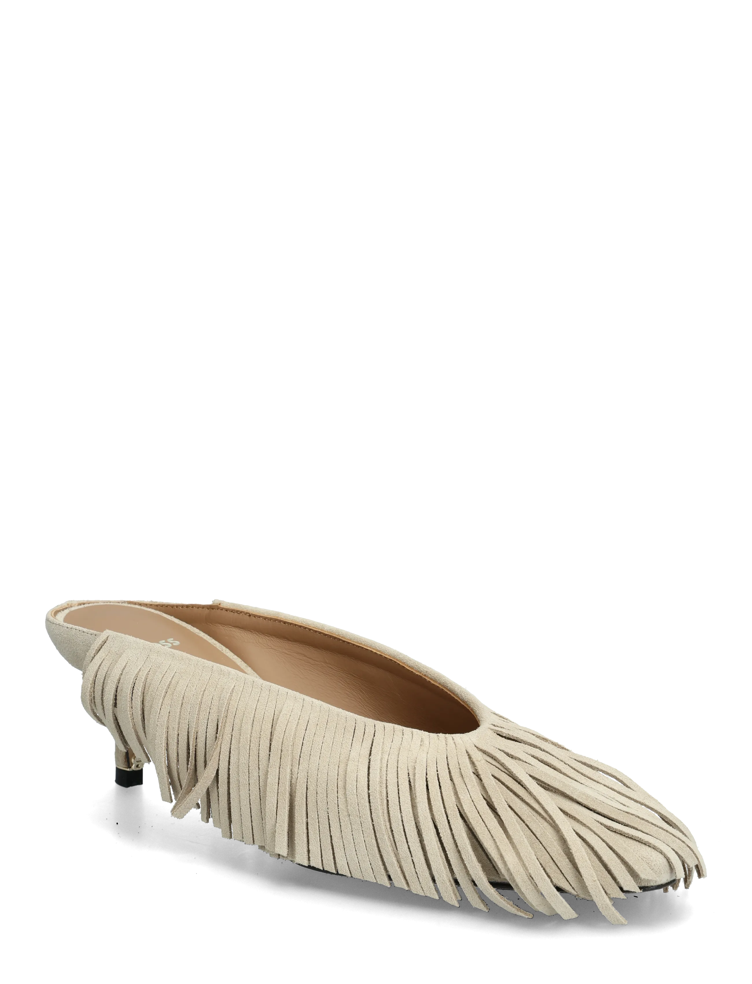 BOSS Charlize_Mule50_Sdfg, 36, Beige, Mules & Slip-Ins > Mules Med Hæl, Dame