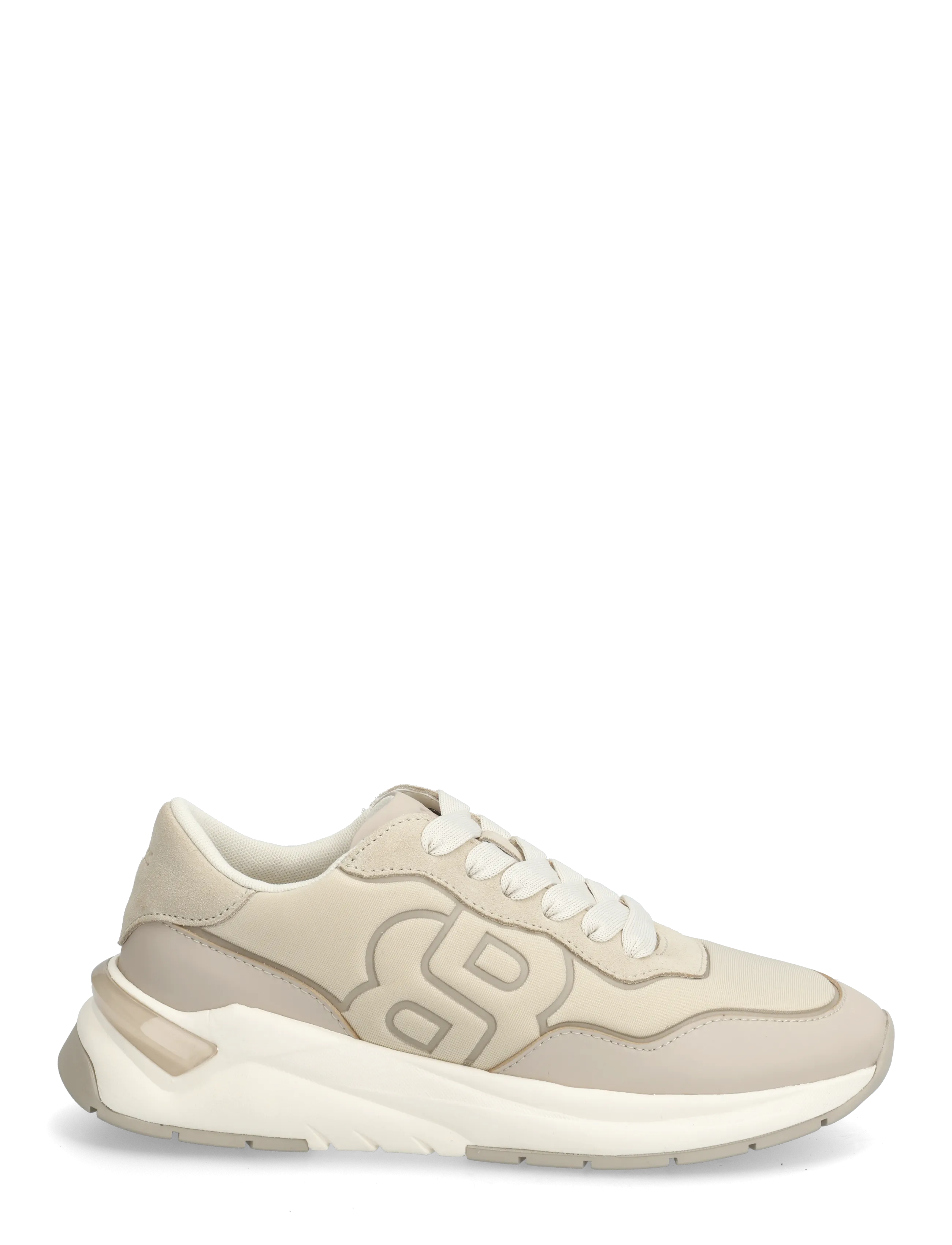 BOSS - Skylar_Runn_lysdsp - lágir strigaskór - light beige - 1