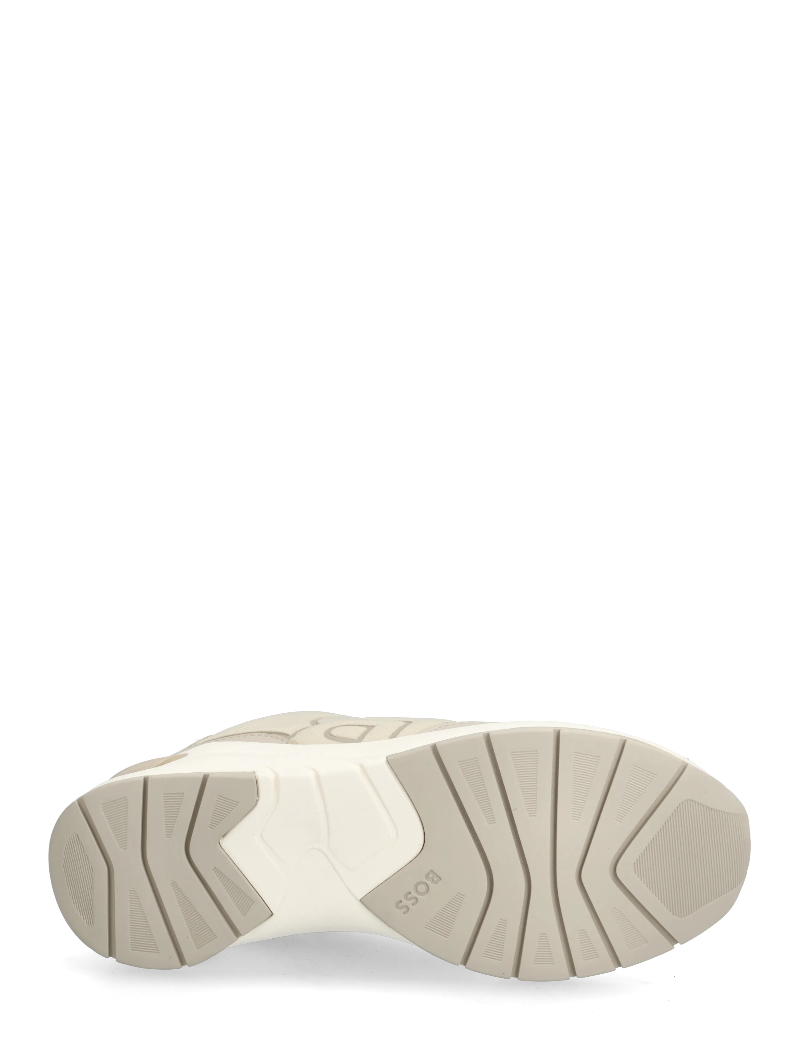 BOSS - Skylar_Runn_lysdsp - lágir strigaskór - light beige - 4
