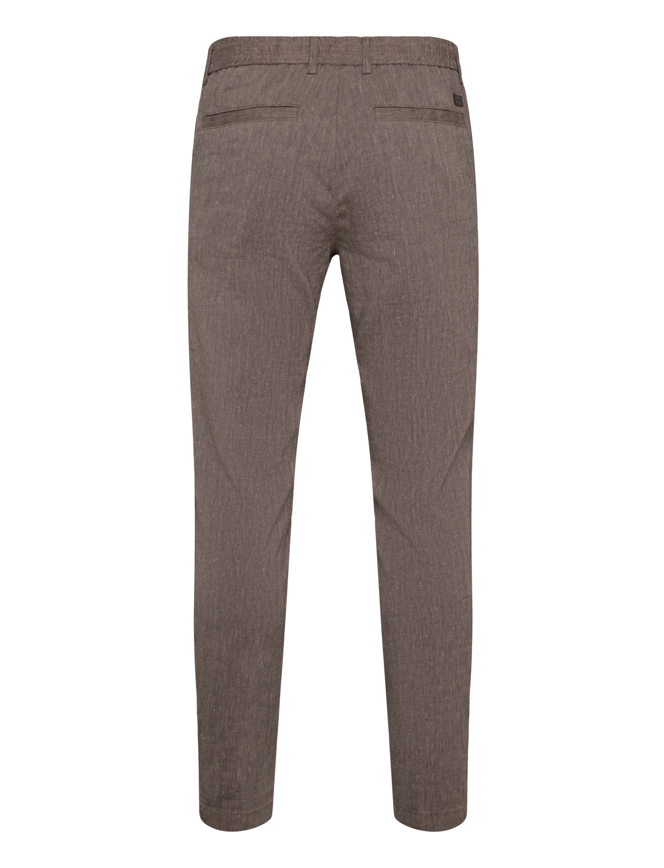 BOSS - H-Kane1-RDS - linen trousers - dark brown - 2
