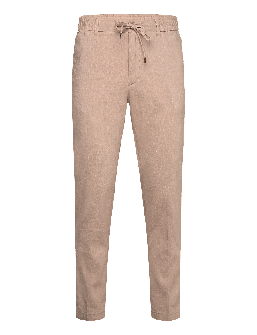 BOSS - H-Kane1-RDS - linased püksid - open beige - 1