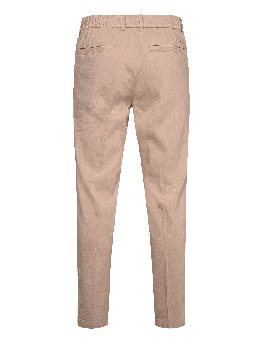 BOSS - H-Kane1-RDS - linased püksid - open beige - 2