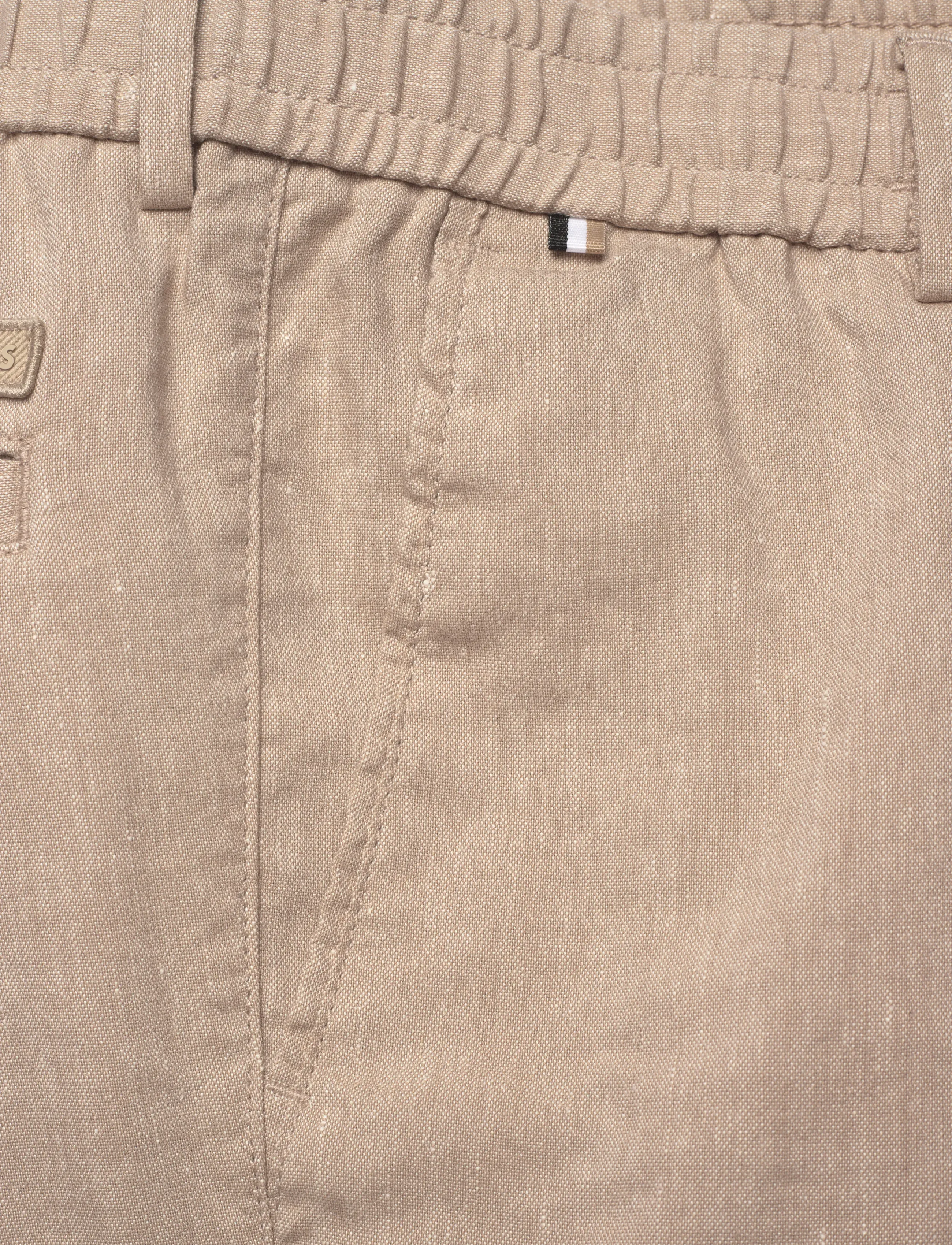 BOSS - H-Kane1-RDS - linased püksid - open beige - 5