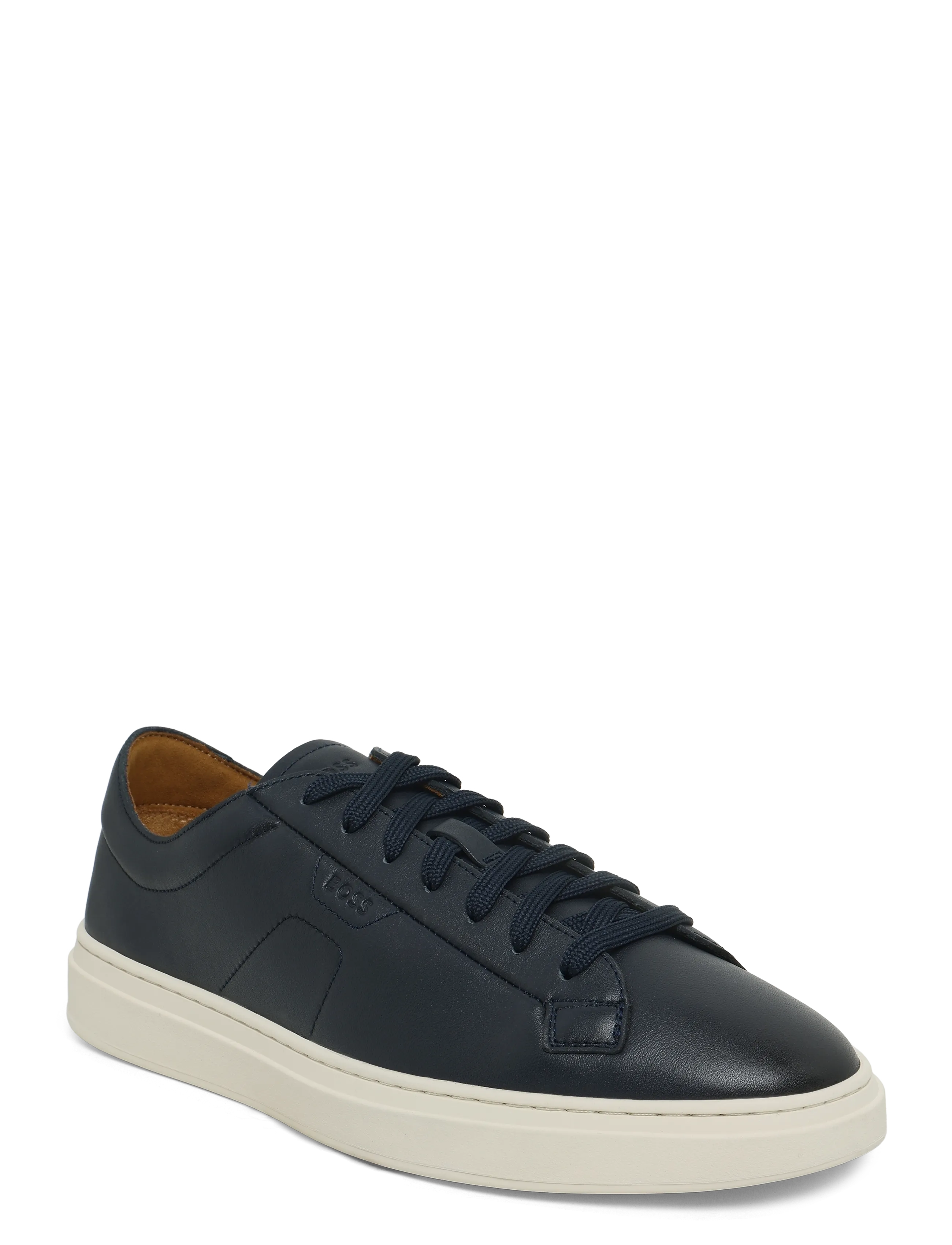 BOSS Kieran_Tenn_Bustd, Mænd, Lave Snøresneakers, Navy, Str: 43