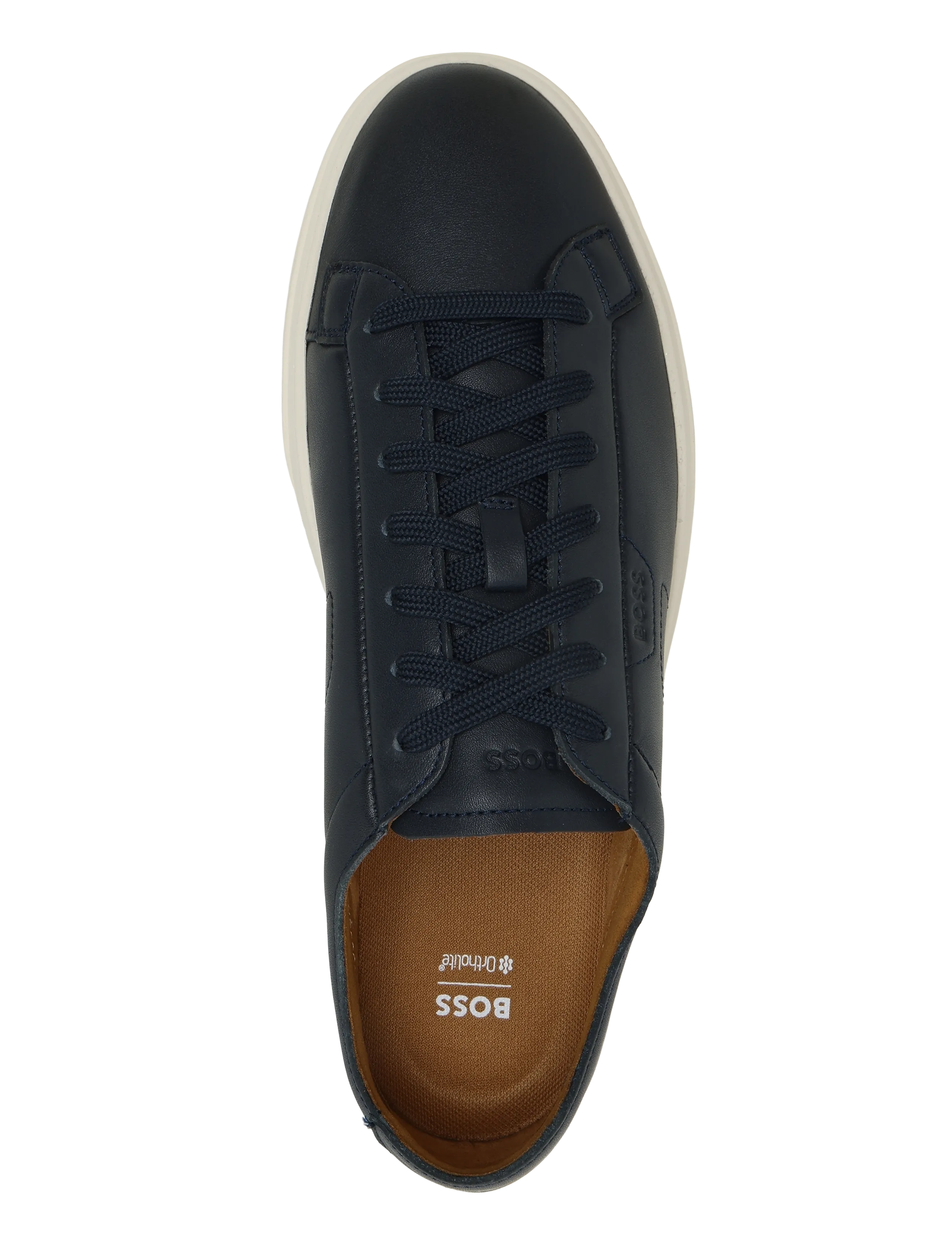 BOSS - Kieran_Tenn_bustd - låga sneakers - dark blue - 3