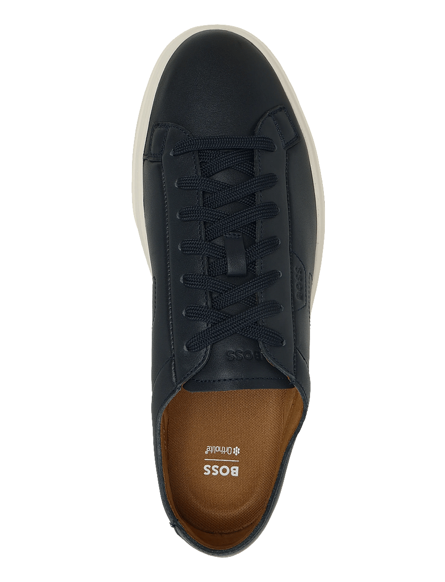 BOSS - Kieran_Tenn_bustd - låga sneakers - dark blue - 3