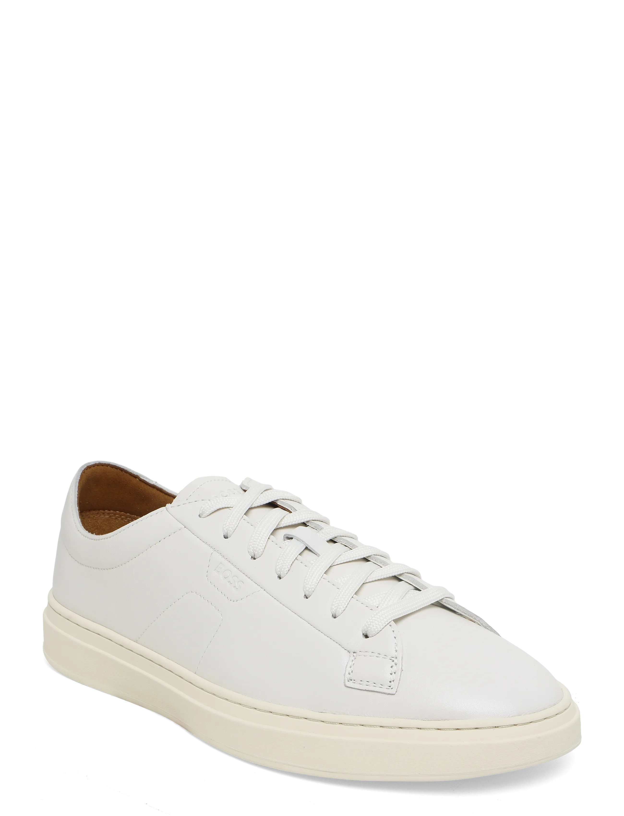 BOSS Kieran_Tenn_Bustd, Mænd, Lave Snøresneakers, Hvid, Str: 41
