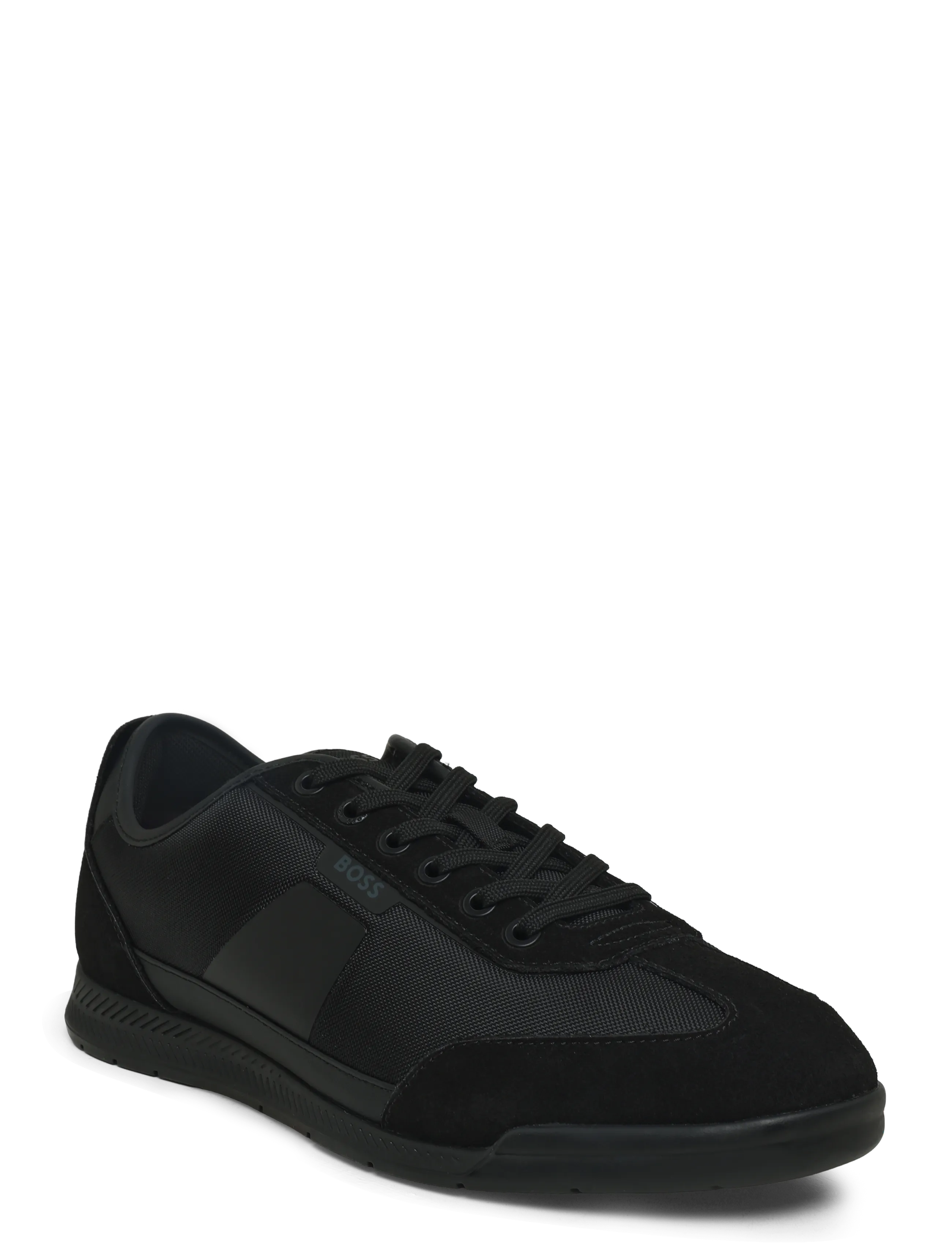 BOSS Nitan_Lowp_Nymith, 43, Black, Sneakers > Sneakers Med Lav Top, Herre