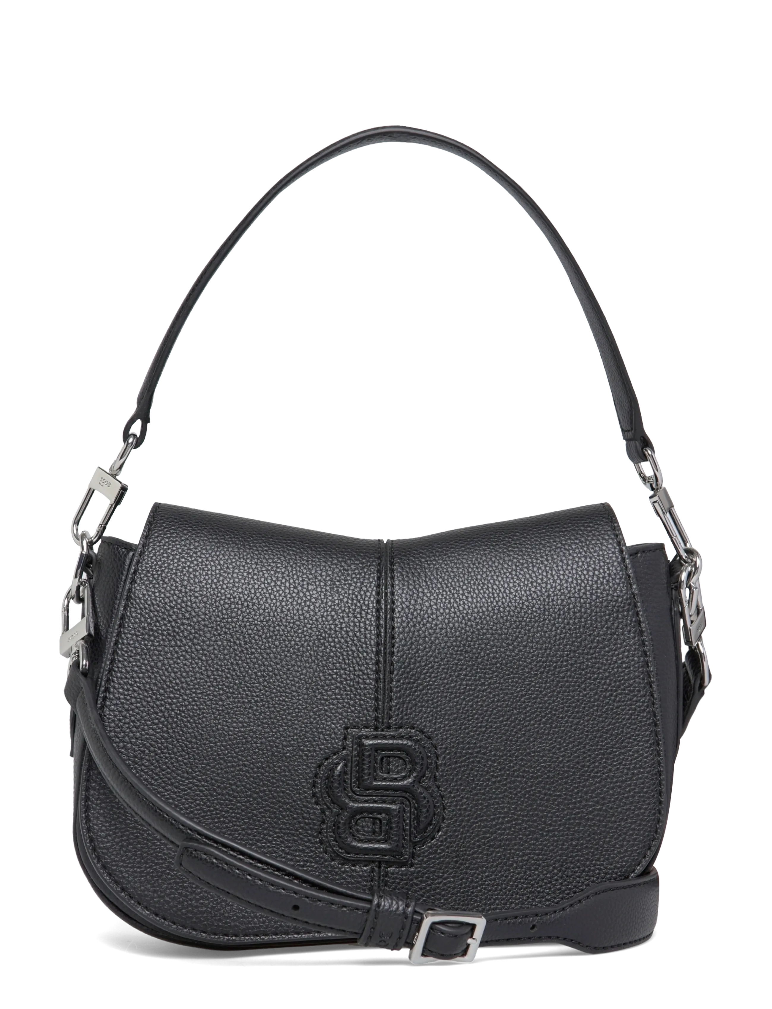 BOSS Anett NEW Saddle - Taschen - BLACK / black