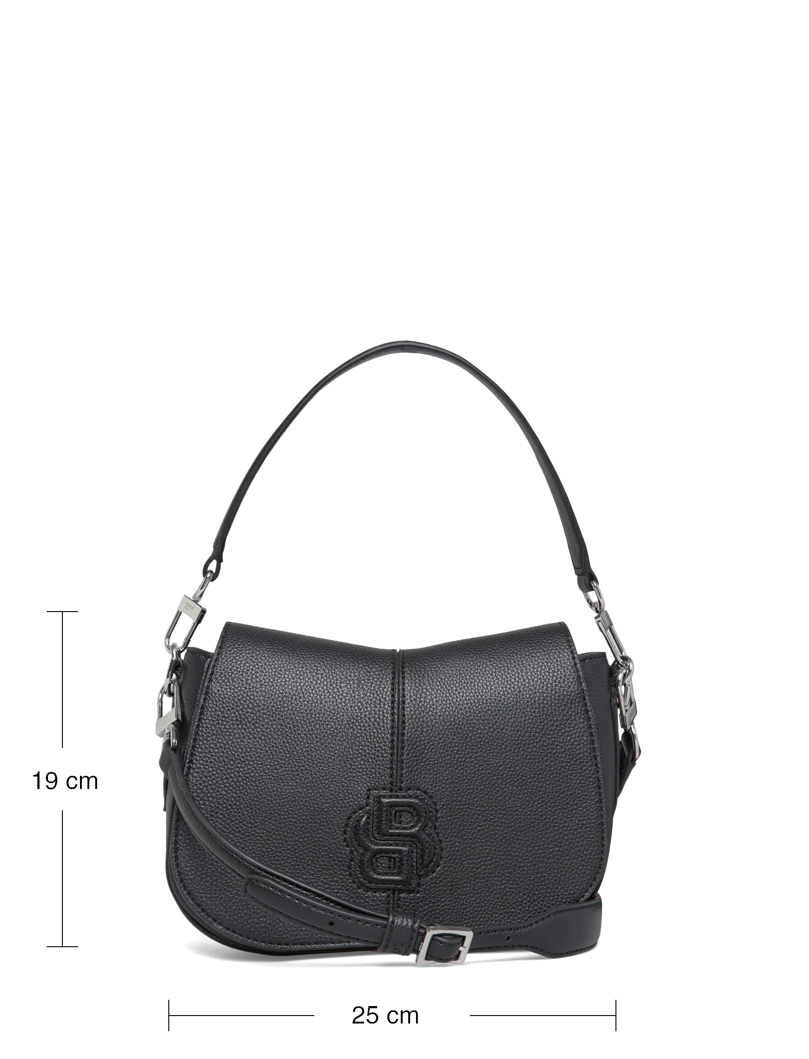 BOSS - Anett NEW Saddle - shoulder bags - black - 3