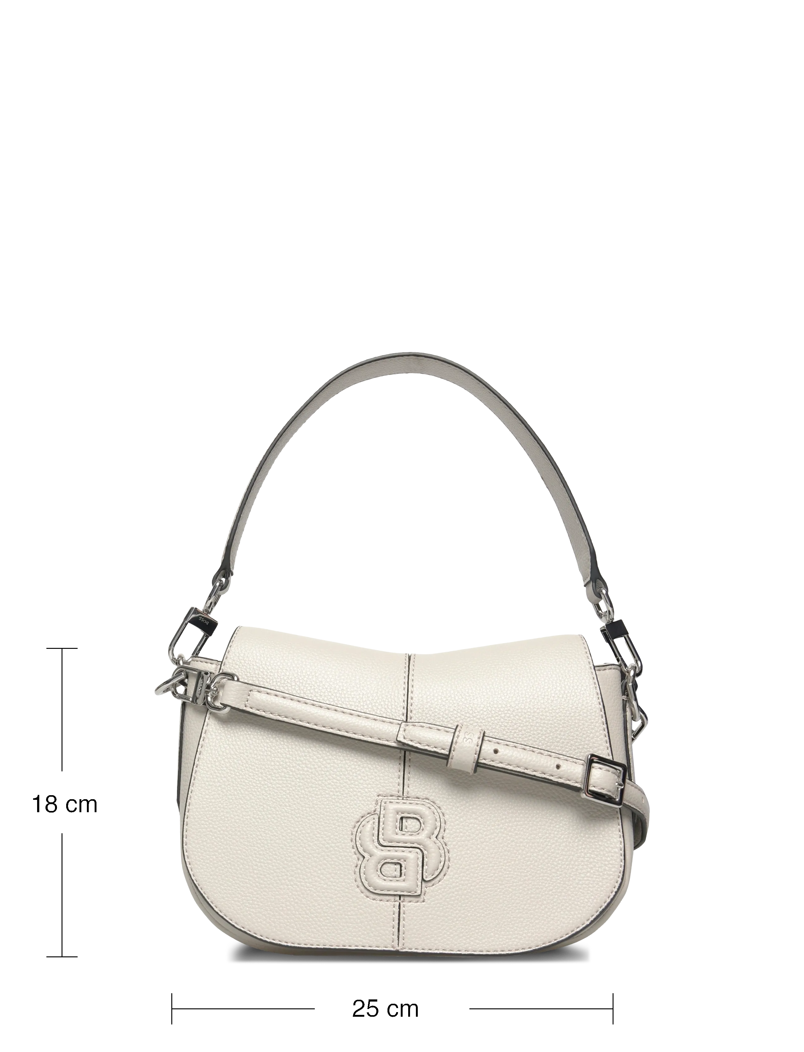 BOSS - Anett NEW Saddle - torby na ramię - light/pastel grey - 3