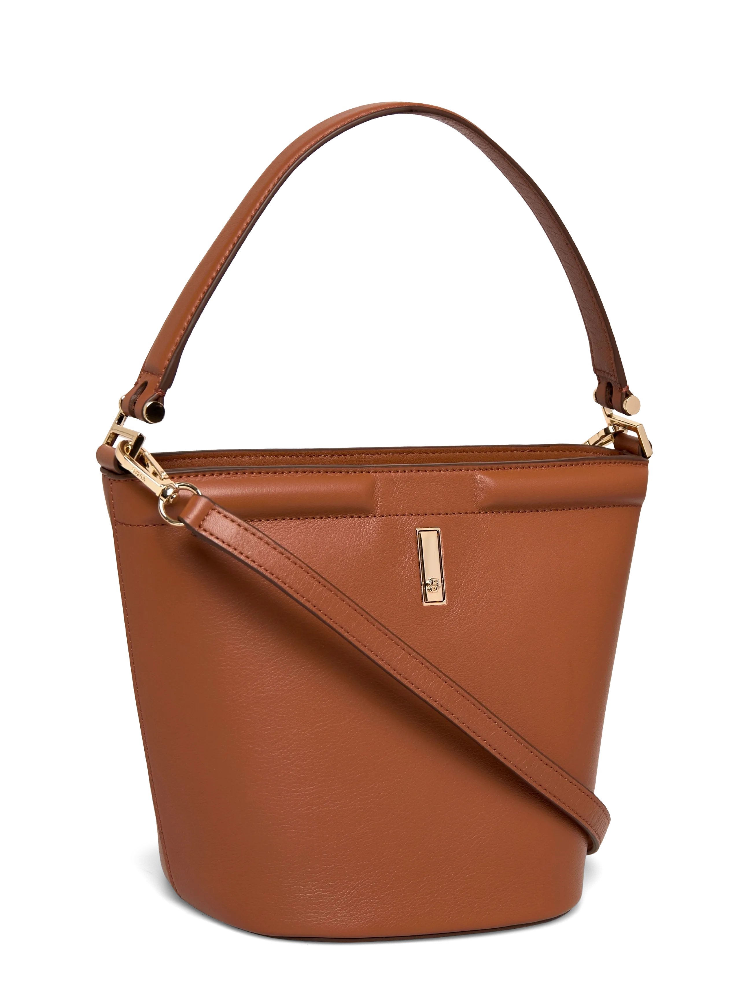BOSS - Ariell Bucket M - pokar og töskur - medium brown - 2