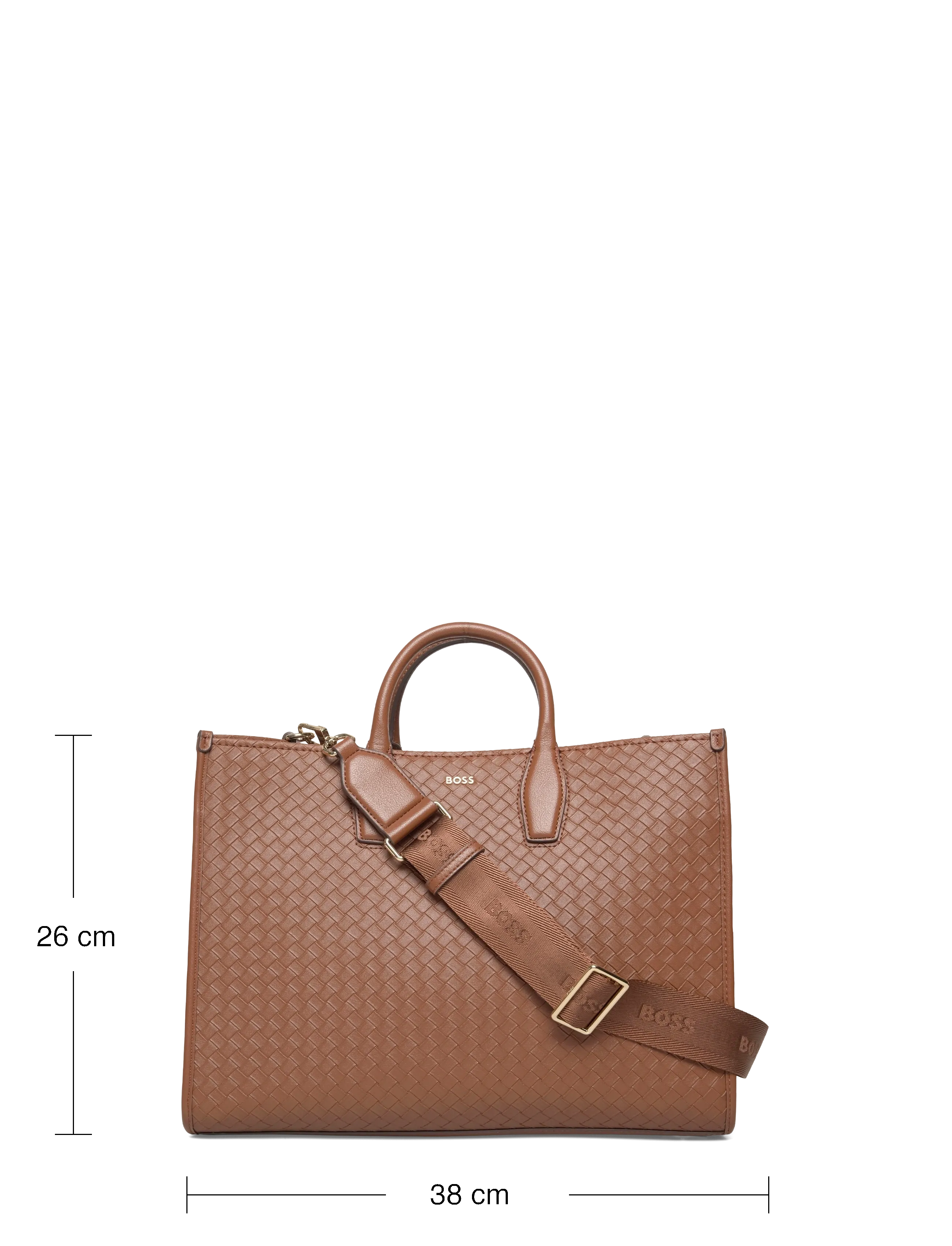 BOSS - Sandy Tote SQ - akcesoria - medium brown - 3