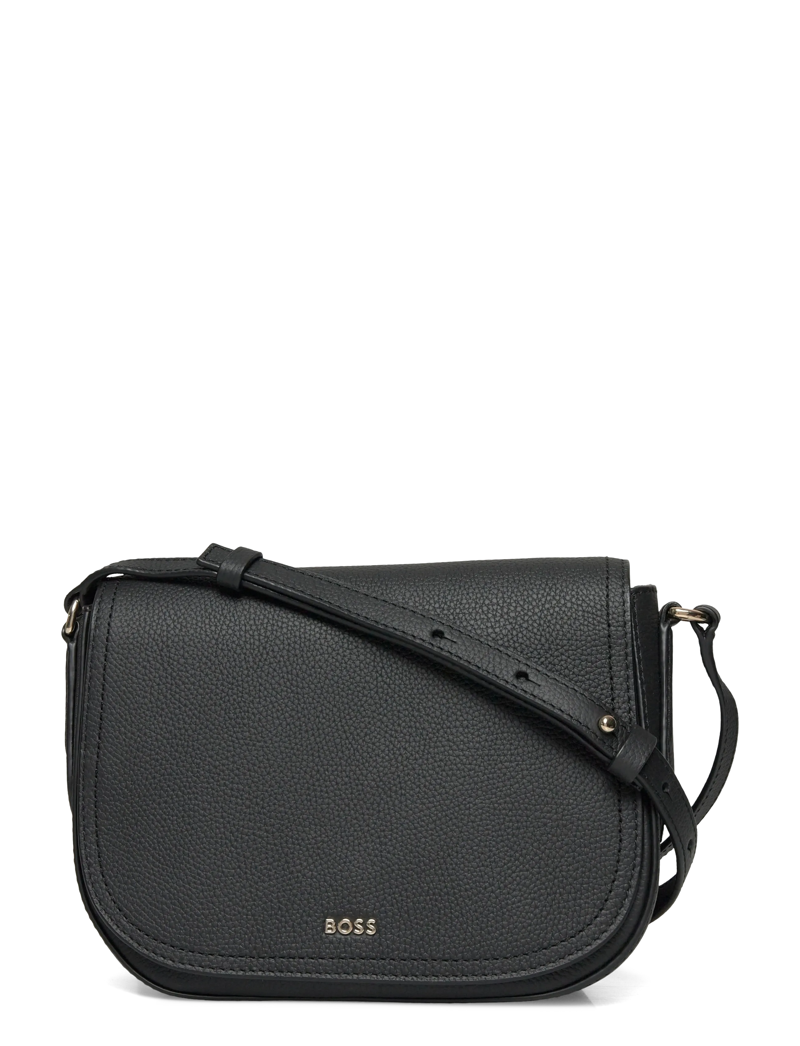 BOSS LENAH SADDLE - Tassen - BLACK / black