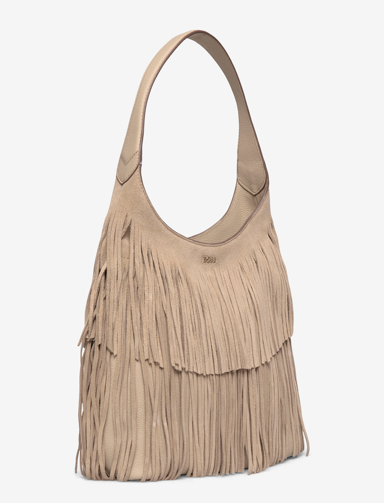 BOSS - Lenah Hobo FR - håndtasker - light beige - 2