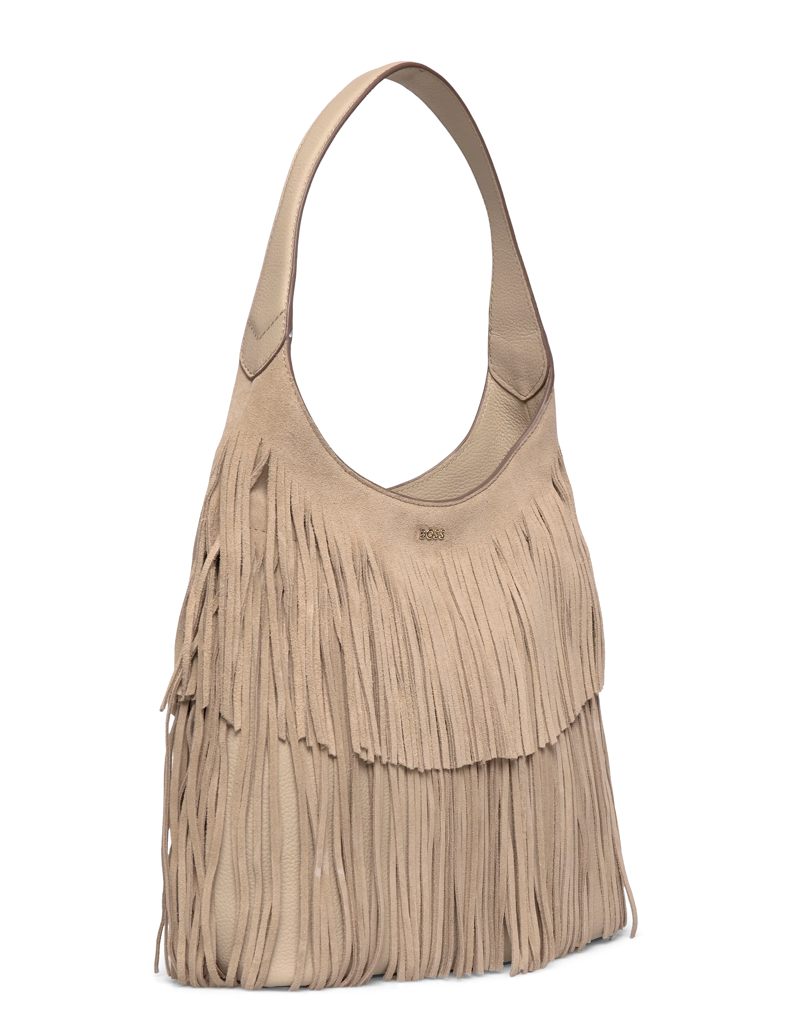 BOSS - Lenah Hobo FR - festtøj til outletpriser - light beige - 2