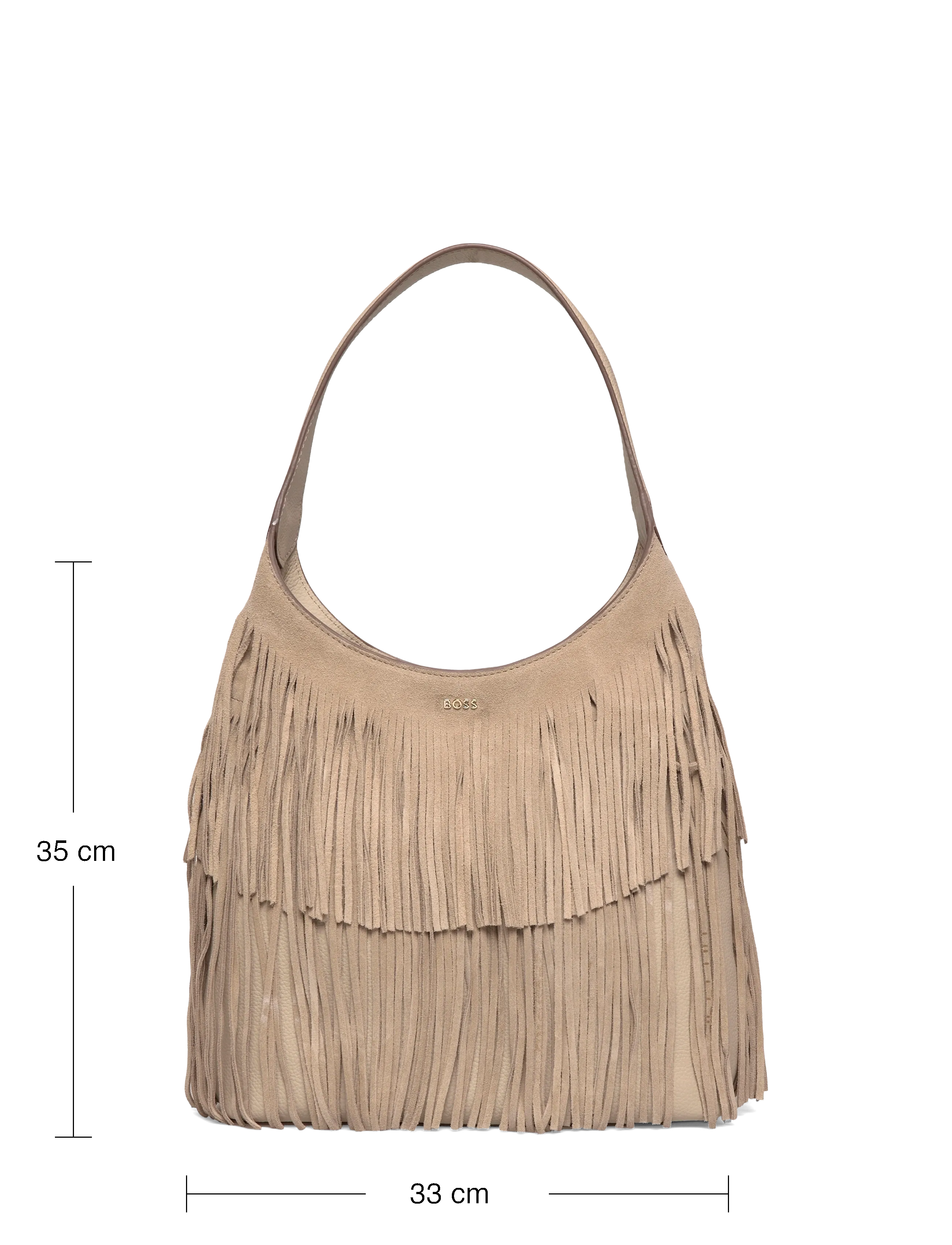 BOSS - Lenah Hobo FR - festtøj til outletpriser - light beige - 3